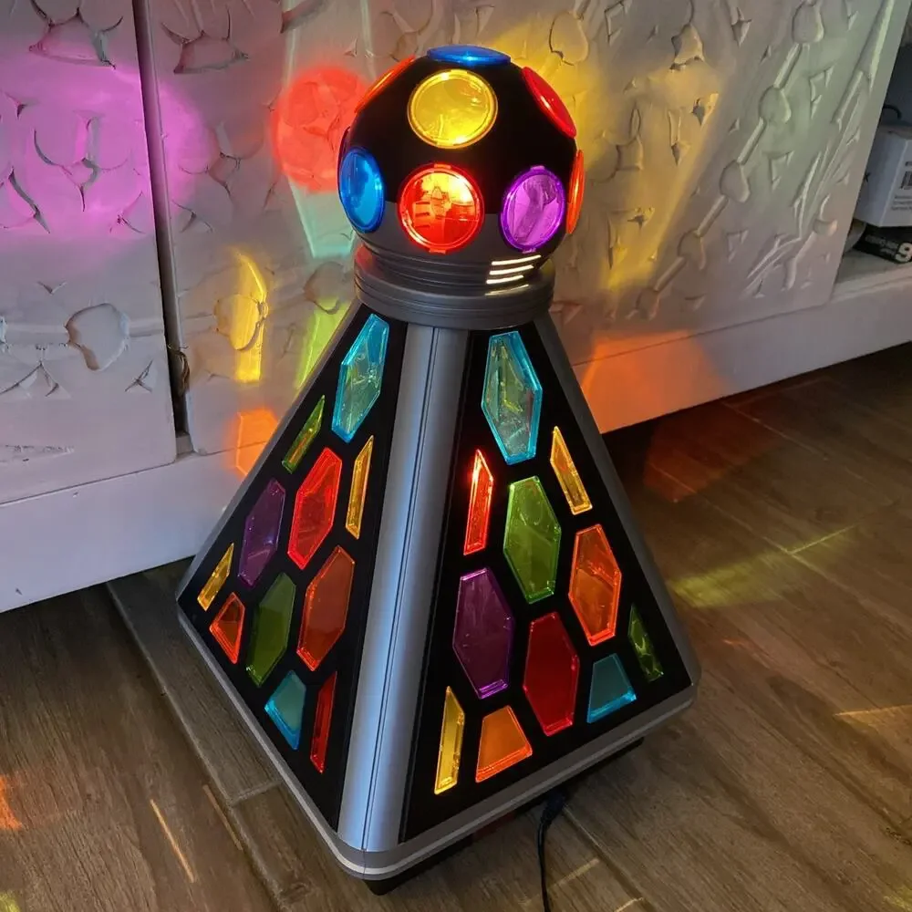 VGT Memorex MKA330 Disco Party Light Pyramid Ball Multicolor Dance Disco Rainbow